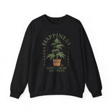 Happiness Does Grow on Trees Crewneck Sweatshirt