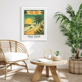 High Tides Chill Vibes Isla Vista Art Print