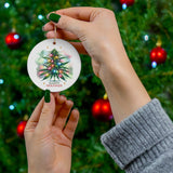 Happy Holidaze Weed Tree Christmas Ornament