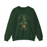 Happiness Does Grow on Trees Crewneck Sweatshirt