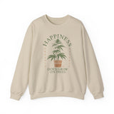 Happiness Does Grow on Trees Crewneck Sweatshirt