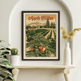 Apple Fritter Vintage Style Art Print