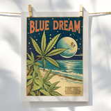 Blue Dream Vintage Style Art Print