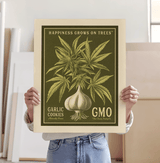 GMO Vintage Style Art Print