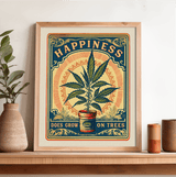 Happiness Does Grow on Trees Art Print