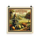 Tangerine Dream Square Art Print