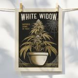 White Widow Vintage Style Art Print