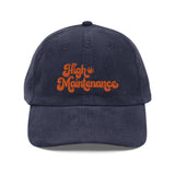 High Maintenance Cannabis Corduroy Hat