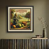 Tangerine Dream Square Art Print