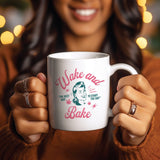 Retro Wake and Bake Cannabis Coffee Mug