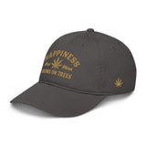 Happiness Grows Logo Organic Dad Hat