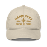 Happiness Grows Logo Organic Dad Hat