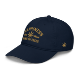 Happiness Grows Logo Organic Dad Hat